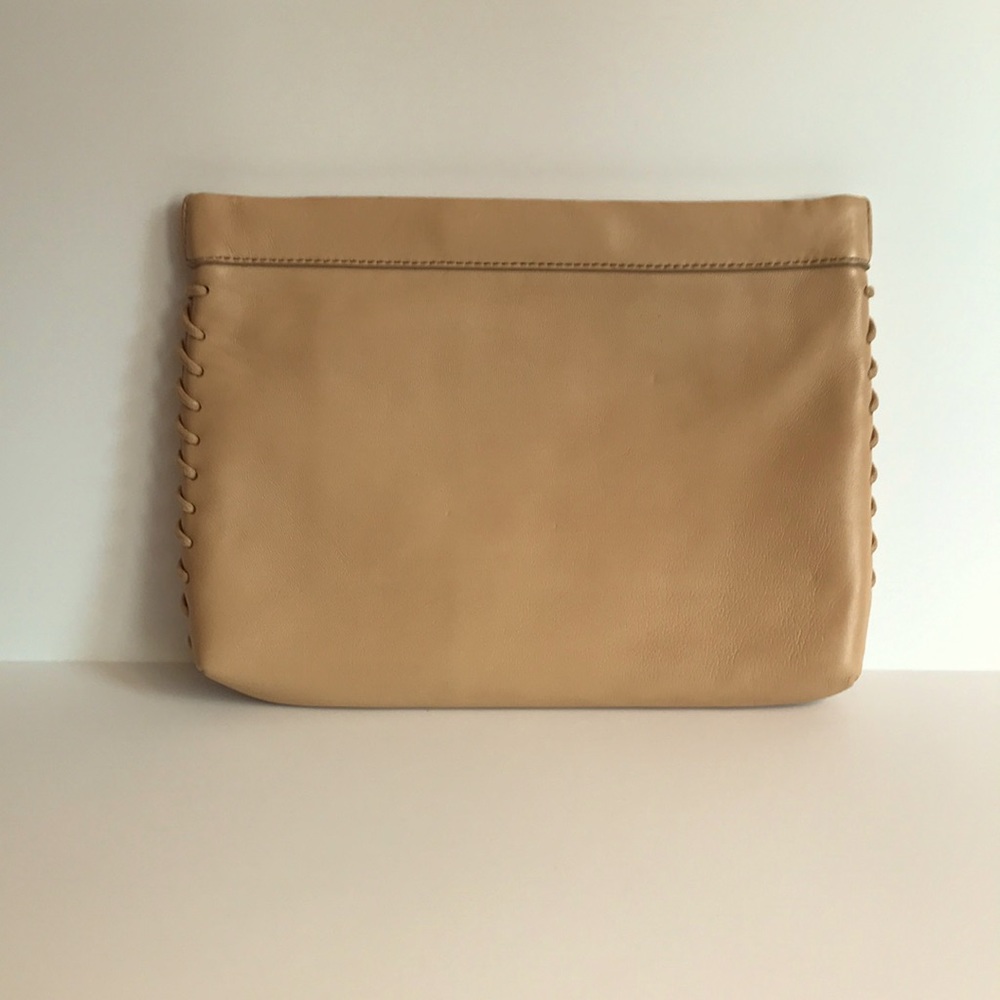 NWT  - Tan J Crew Clutch (BUY 3 GET 1 FREE!)*